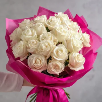 Белые розы «Чистота сердца»