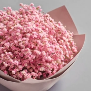 Монобукет из гипсофилы &laquo;Ажурный комплимент&raquo; 1