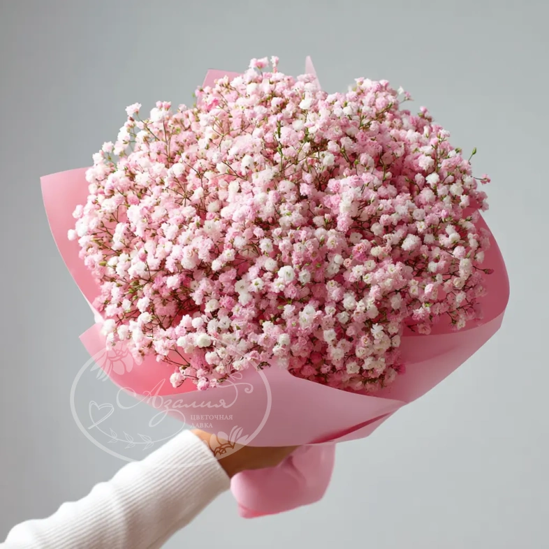 Монобукет из гипсофилы &laquo;Воздушная сказка&raquo;