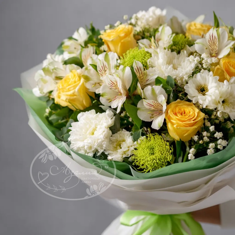 Букет с альстромериями &laquo;Мелодия лета&raquo;