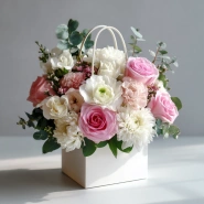 Композиция в сумочке &laquo;Нежность с собой&raquo; 0