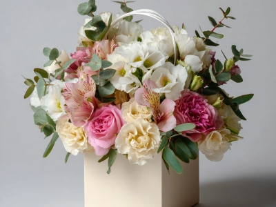 Цветы в сумочке «Прогулка по Парижу»