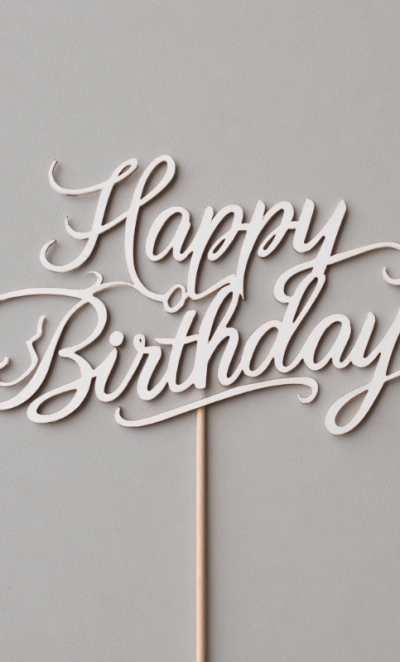 Топпер «С Днем рождения»