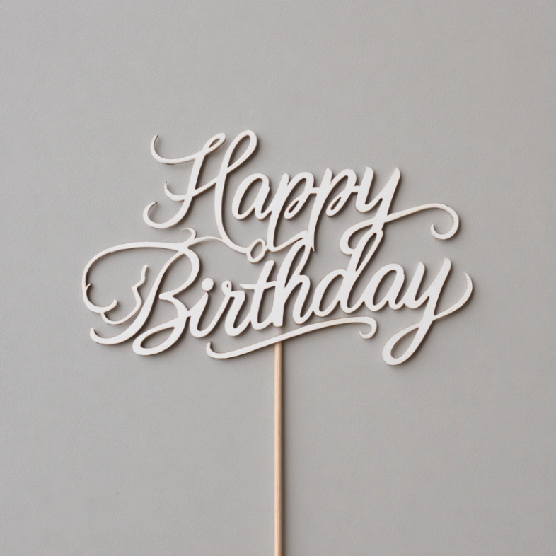 Топпер &laquo;С Днем рождения&raquo;