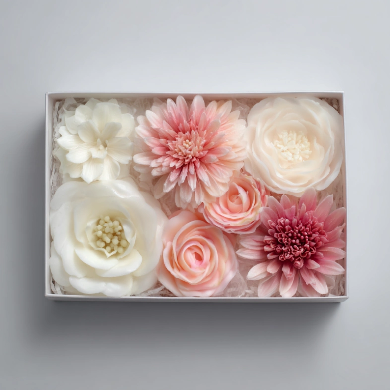 Набор цветов из мыла &laquo;Нежный рассвет&raquo;