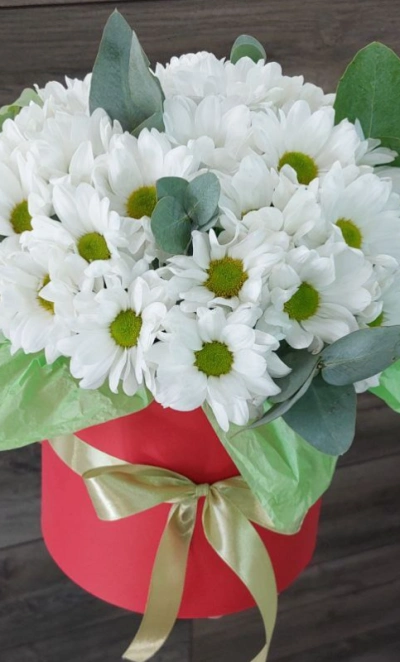 Ромашки в коробки «Летняя поляна»