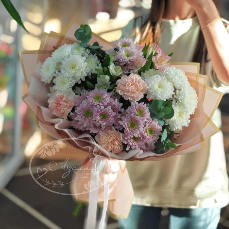 Букет &laquo;Цветной туман&raquo;