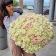 Букет из 301 розы 0