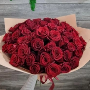 Букет из 51 красной розы 0