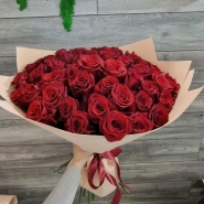 Букет из 51 красной розы 1