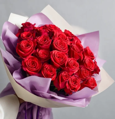 Красные розы «Чувства без слов»